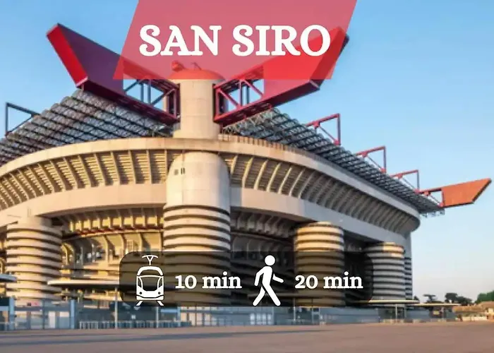 Appartamento San Siro-A 10 min a piedi da San Siro con WIFI Milano, Italia